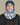 capuche pour adulte nopé de couleur flore bleue avec casquette bleue