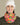 capuche pour adulte nopé de couleur jardin printemps avec beanie blanc