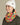 capuche pour adulte nopé de couleur jardin printemps avec beanie blanc
