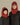 capuche enfant et adulte nopé de motif coccinelle avec beanie noir et casquette polaire minerai