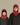 capuche pour enfant et adulte nopé de motif coccinelle avec beanie noir et casquette polaire minerai