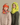 capuche pour enfant nopé de couleur jardin printemps et yéti vert avec beanie tangerine