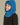 capuche pour enfant nopé et un beanie de couleur bleue bleuet