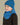 capuche pour enfant nopé et un beanie de couleur bleue bleuet