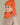 capuche pour enfant nopé et un beanie de couleur tangerine