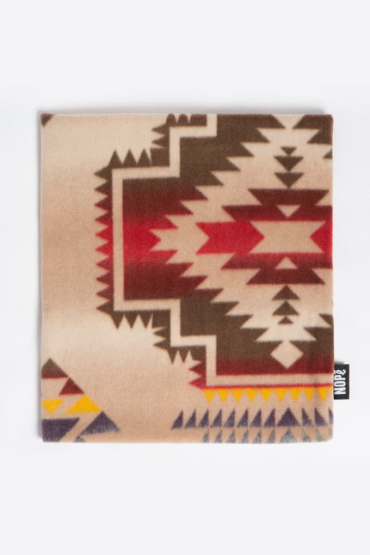 POLAR FLEECE NECK WARMER — ARGILE