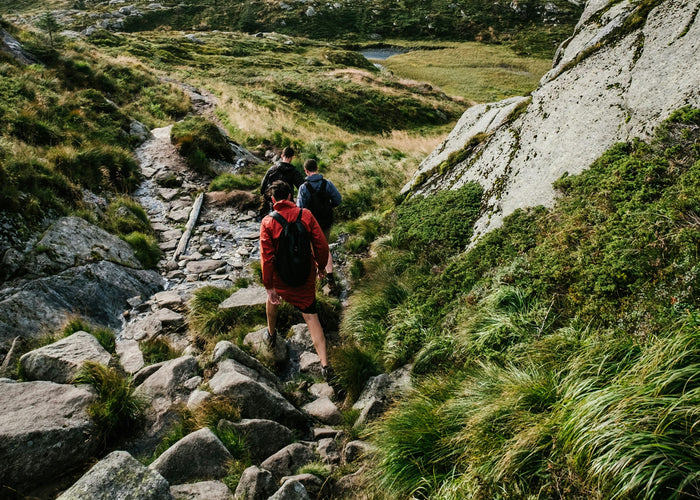 groupe de personne randonnée