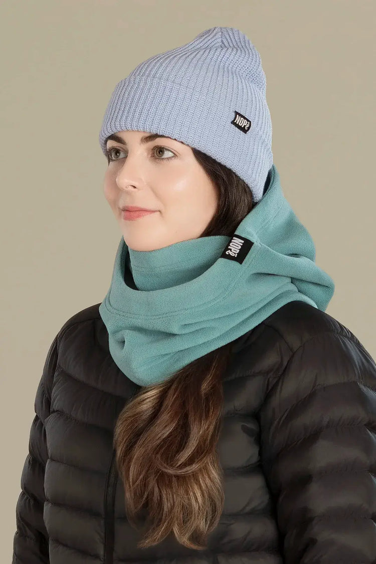 capuche pour adulte nopé de couleur acier