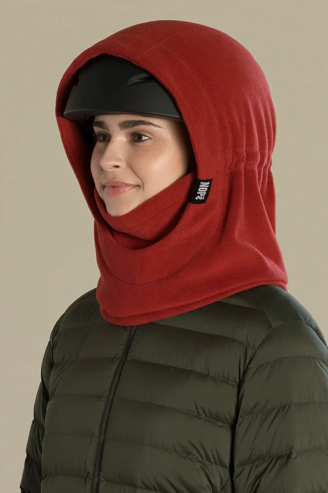 surcapuche pour adulte nopé de couleur minerai