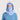 capuche adulte unie nopé couleur bleu nuageux