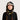 capuche nopé pour adulte de couleur fjord noir