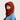 capuche nopé pour adulte de couleur rouille