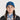 casquette polaire nopé couleur bleuet