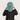surcapuche nopé pour adulte de couleur acier