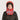 surcapuche nopé pour adulte de couleur étoile rouge