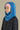 capuche pour enfant nopé de couleur bleue bleuet avec un beanie couleur sunset