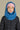 capuche pour enfant nopé de couleur bleue bleuet avec un beanie couleur sunset
