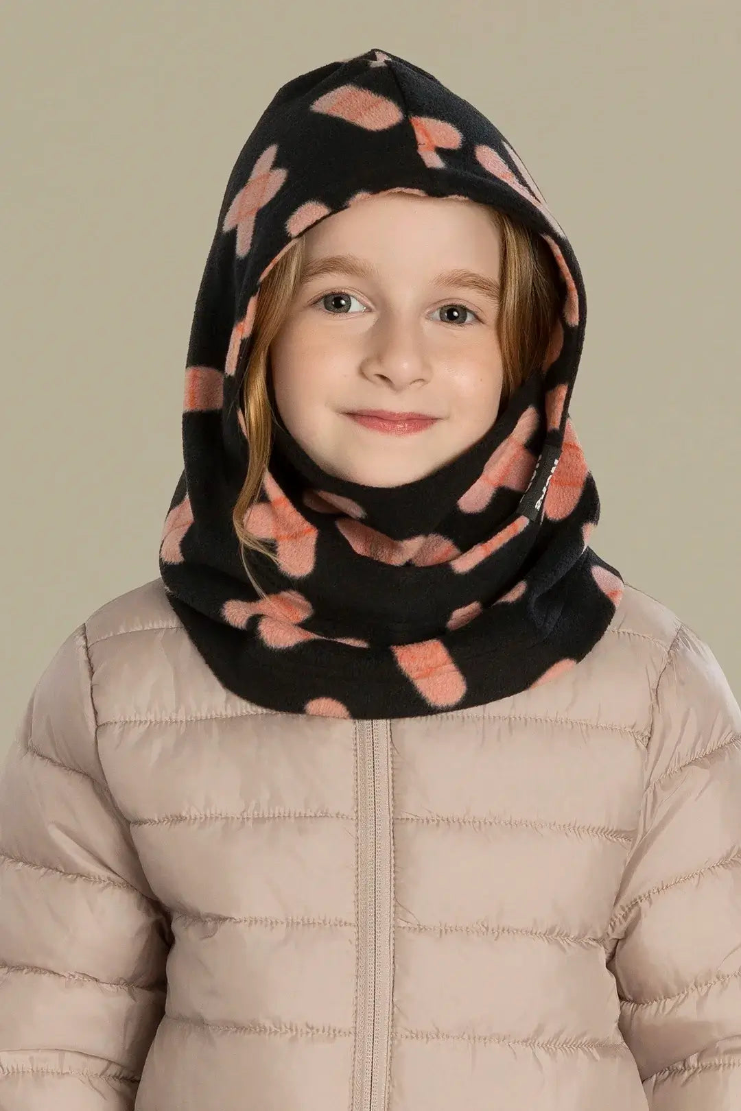 capuche pour enfant nopé de couleur bobo noire 