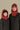 capuche enfant et adulte nopé de motif coccinelle avec beanie noir et casquette polaire minerai