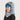 capuche nopé pour enfant couleur flore bleu 