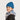 capuche nopé pour enfant couleur flore bleu 