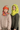 capuche pour enfant nopé de couleur jardin printemps et yéti vert avec beanie tangerine