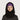 capuche nopé pour enfant couleur noir 