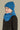 capuche pour enfant nopé et un beanie de couleur bleue bleuet