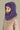 capuche pour enfant nopé et un beanie de couleur raisin