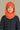 capuche pour enfant nopé et un beanie de couleur tangerine