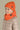 capuche pour enfant nopé et un beanie de couleur tangerine