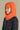 capuche pour enfant nopé et un beanie de couleur tangerine