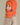 capuche pour enfant nopé et un beanie de couleur tangerine