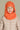 capuche pour enfant nopé et un beanie de couleur tangerine