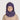 capuche nopé pour enfant couleur raisin