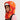 surcapuche nopé pour enfant de couleur monstre orange