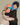 surcapuche pour enfant nopé de couleur tattoo rose et bleu