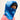 surcapuche nopé pour enfant de couleur monstre bleu