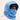 surcapuche nopé pour enfant de couleur tattoo bleu