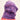 surcapuche nopé pour enfant de couleur yéti mauve
