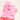 surcapuche nopé pour enfant de couleur yéti rose