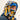 capuche nopé pour enfant de couleur camo bleu