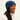 bonnet en polar nopé de couleur cobalt