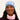 bonnet en polar nopé de couleur flore bleue