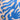 bonnet en polar nopé de couleur flore bleue