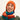 tuque nopé pour adulte de couleur tangerine