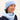 capuche nopé pour adulte de couleur bleu nuageux