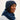 capuche nopé pour adulte de couleur cobalt