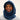 capuche nopé pour adulte de couleur cobalt