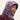 capuche nopé pour adulte de couleur étoile mauve